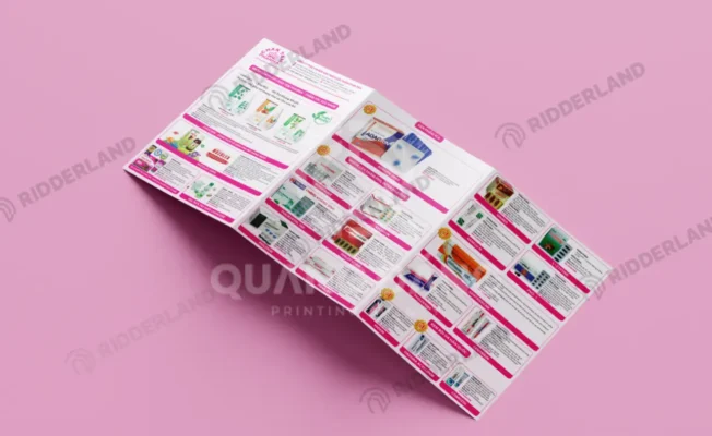Brochure Gấp 3 Dược Chân Tâm 2