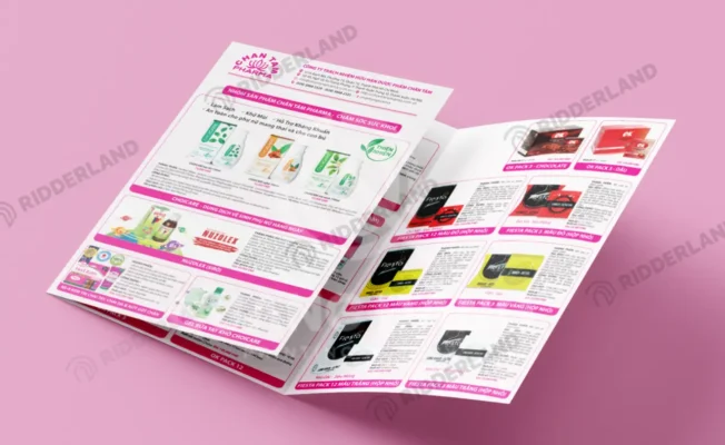 Brochure Gấp 3 Dược Chân Tâm