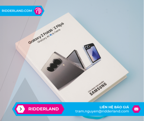 In Sổ Tay Bìa Giấy Samsung