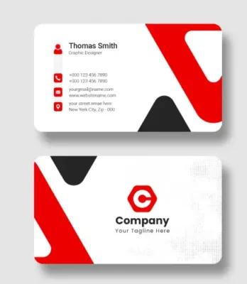 In name card card visit Ridderland