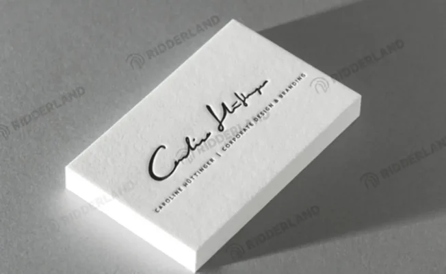 In Name Card Bằng Giấy Mỹ Thuật Coyote 2